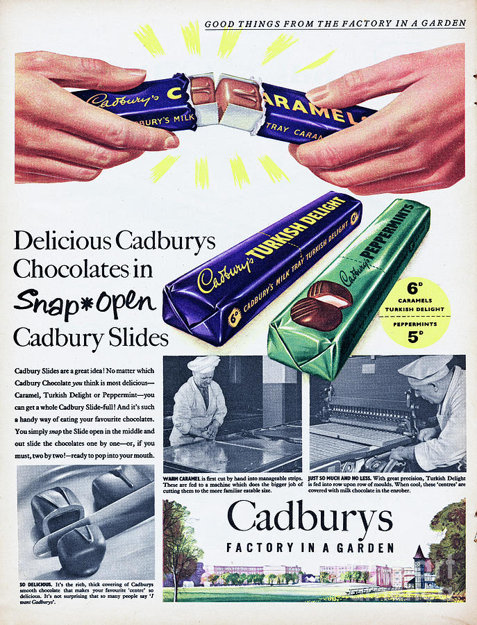Cadbury Slides Photograph by Picture Post