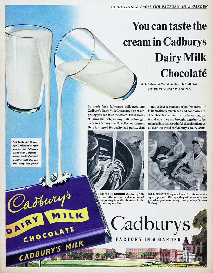 Cadburys Dairy Milk , Painting by louise dunning - Foundmyself