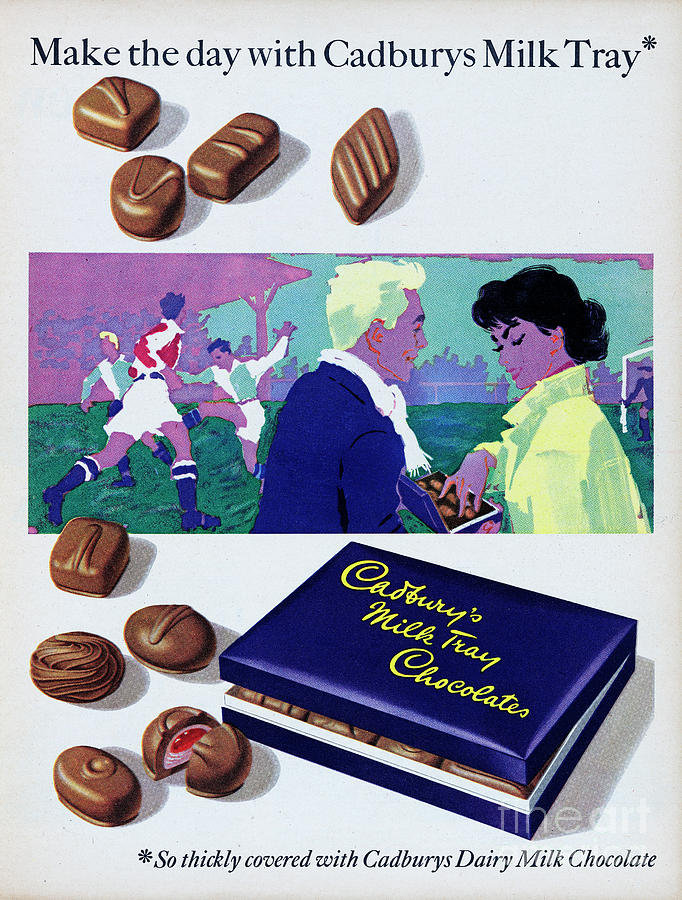 Cadburys Milk Tray Chocolates Photograph by Picture Post
