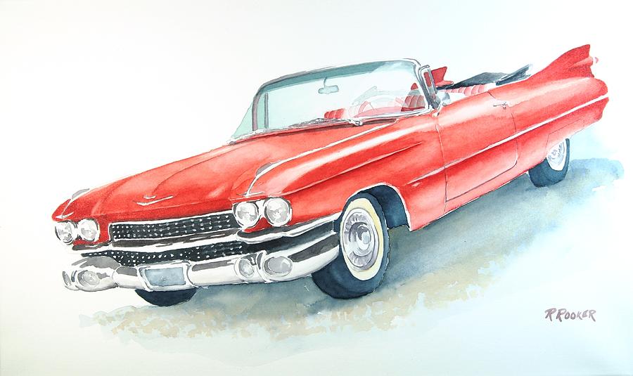Caddy Painting by Richard Rooker