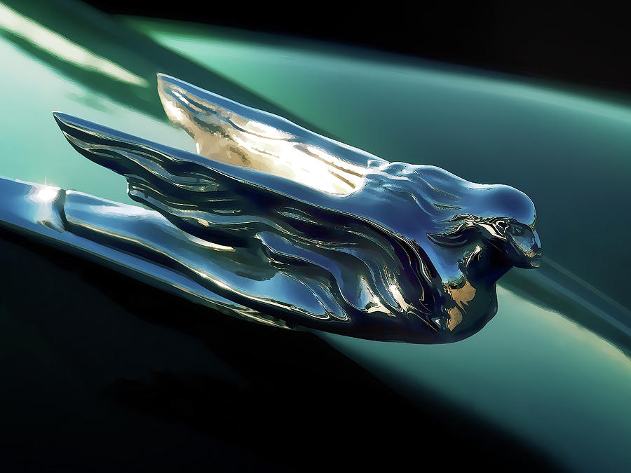 Cadillac Hood Ornament Digital Art by Douglas Pittman