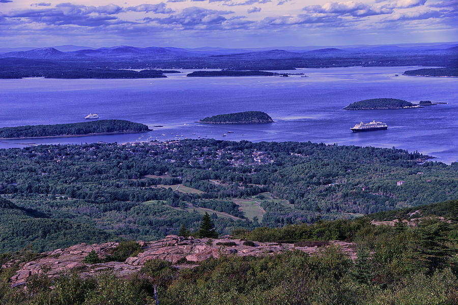Cadillac Mountain View... Photograph by Mike Martin