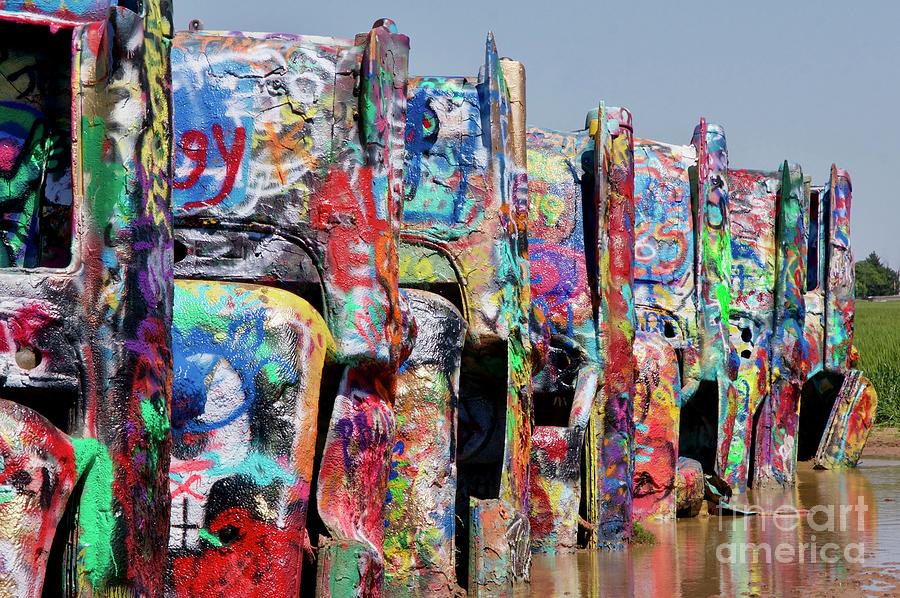 Cadillac Ranch Photograph by Sean Griffin
