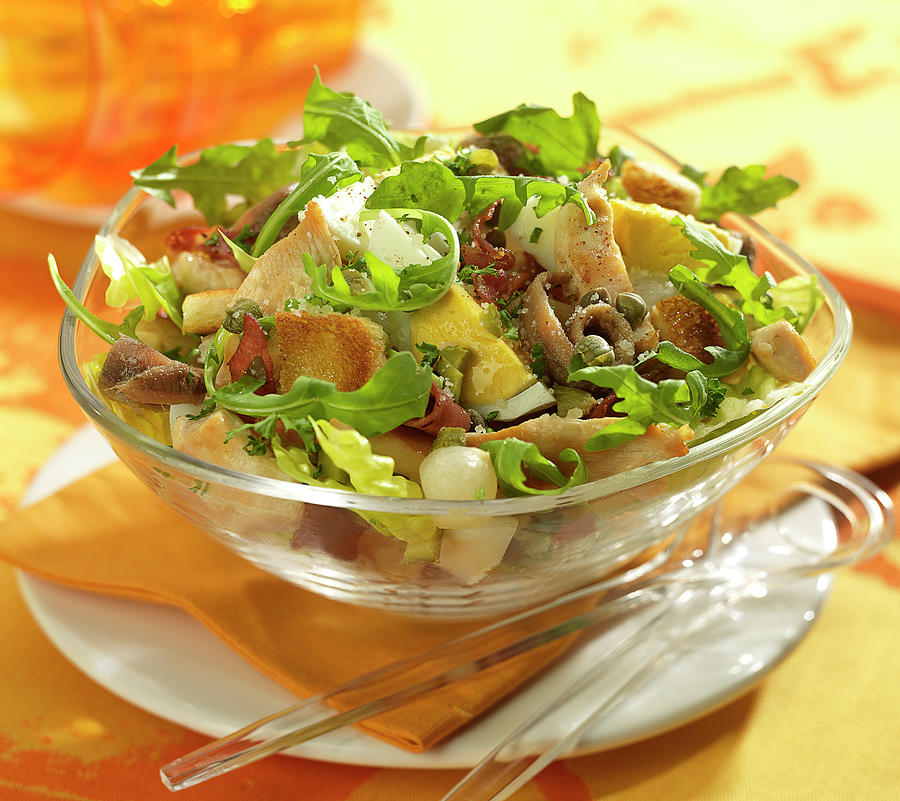 Caesar Salad Photograph by Bertram