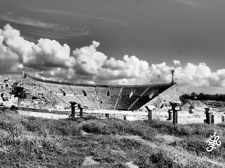 Caesarea Roman Theater Photograph by Ginger Repke