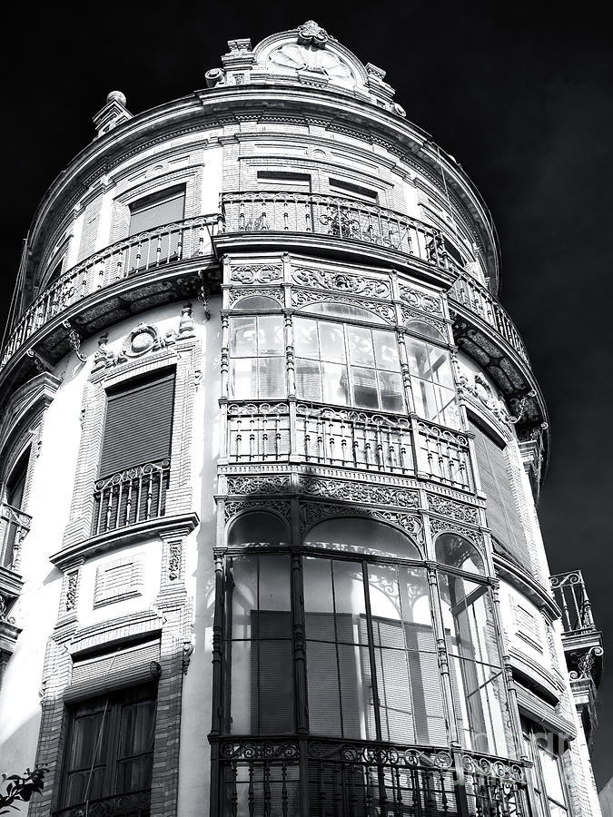 Cafe Arfe Building Seville Photograph by John Rizzuto