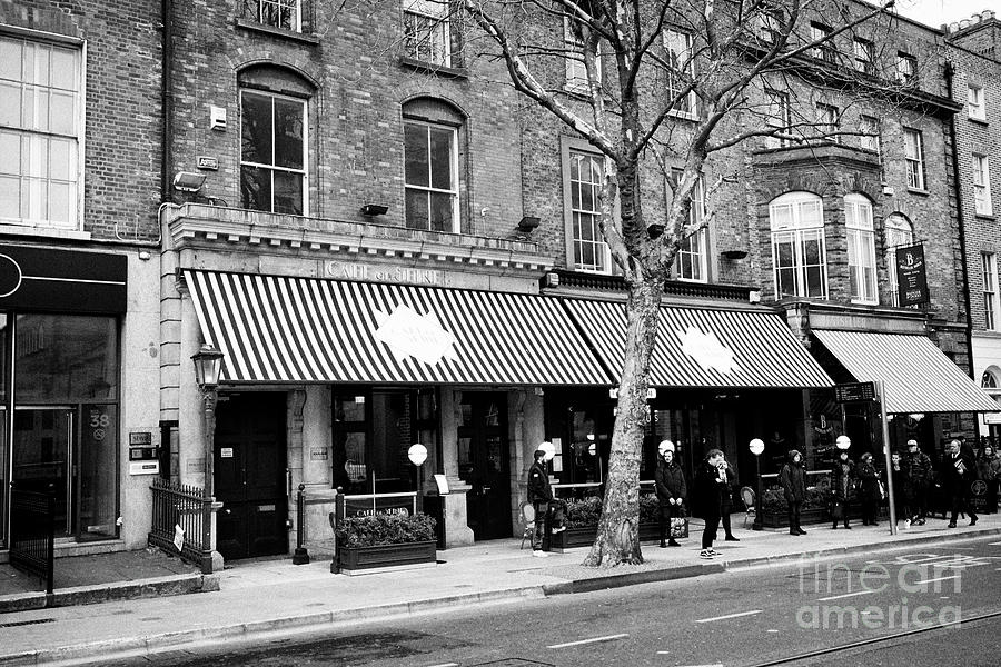 City Photograph - Cafe en Seine dawson street Dublin Republic of Ireland Europe by Joe Fox