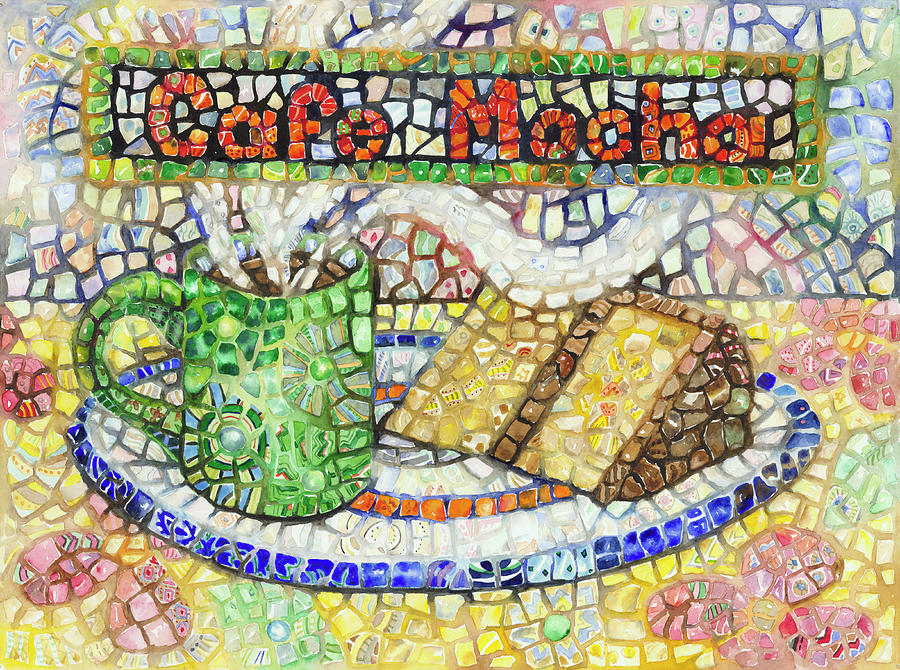 Cafe Mocha Painting by Charlsie Kelly