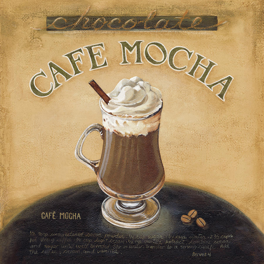 Cafe Mocha Painting by Lisa Audit