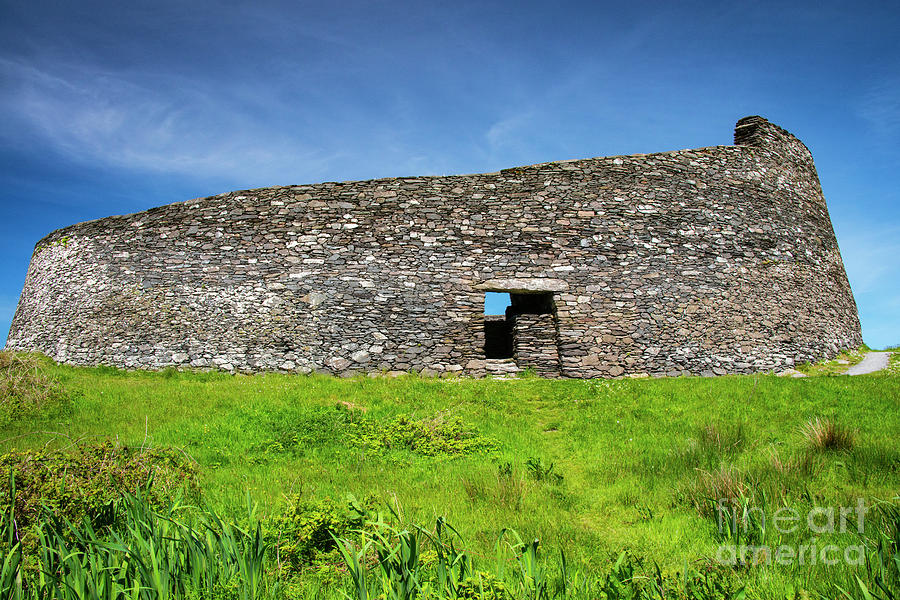 Cahergall Stone Fort Photograph by Bob Phillips