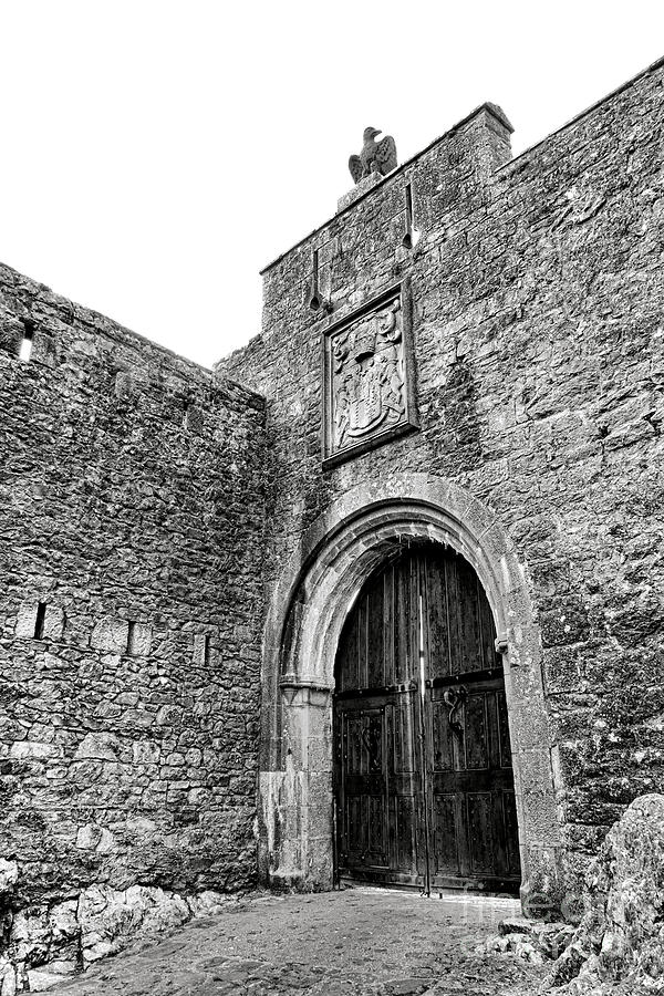 Cahir Castle Door Photograph by Olivier Le Queinec