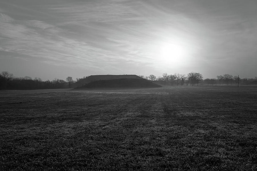 Cahokia Mounds Vernal Equinox Photograph by Scott Rackers