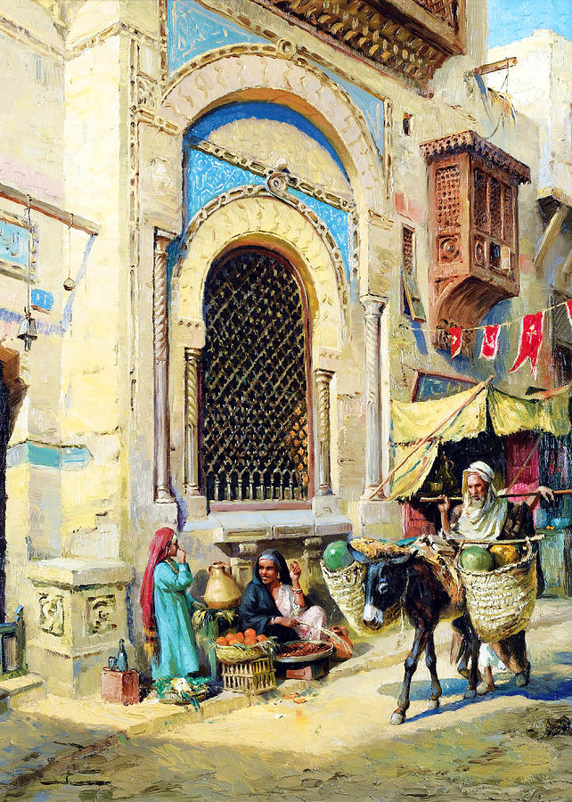 Cairo 1868 Photograph by Munir Alawi