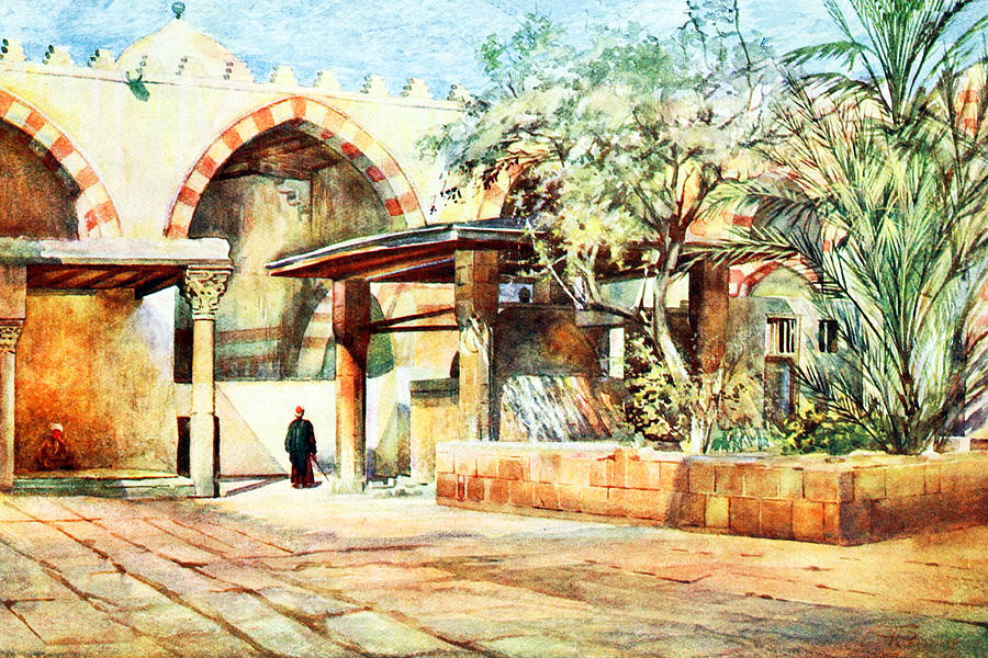 Cairo Court 1912 Photograph by Munir Alawi