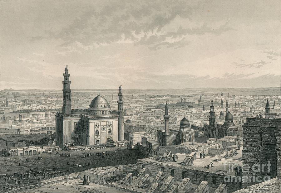 Cairo Drawing by Print Collector