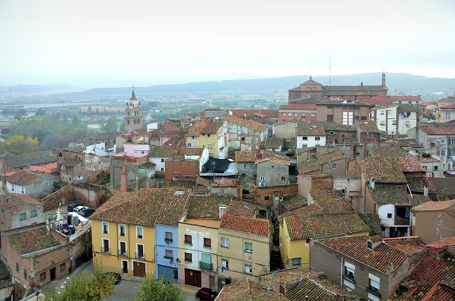 Calahorra from the bell tower of Saint Andrew church Photograph by RicardMN Photography