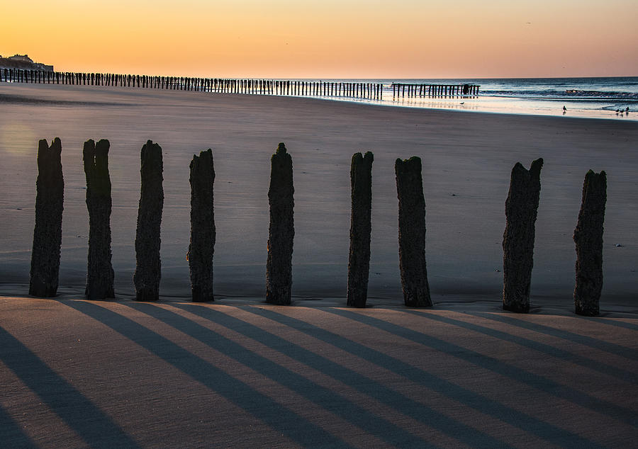 Sunset Photograph - Calais Beach 2 by Colin Dixon