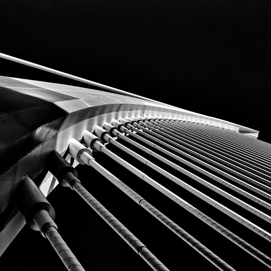 Calatrava Bridge 2 Photograph By Eric Mattheyses - Fine Art America