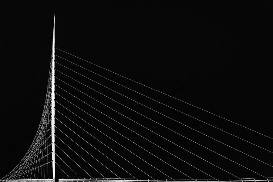 Black And White Photograph - Calatravas Citer by Jef Van Den Houte