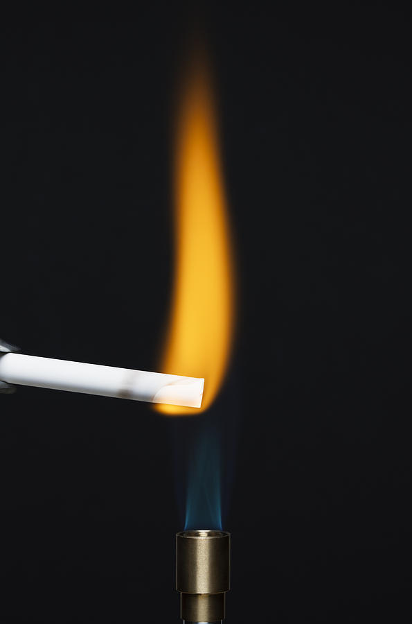 Calcium Flame Test Photograph by GIPhotoStock Images