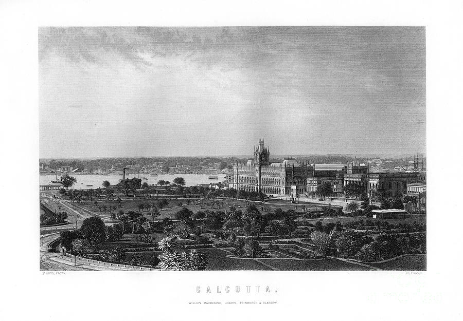 Calcutta, India, 1893.artist R Dawson Drawing by Print Collector
