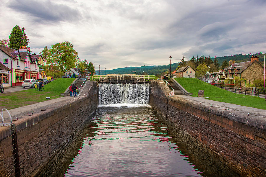 Caledonian Canal - Loch Ness Scotland Photograph by Bill Cannon