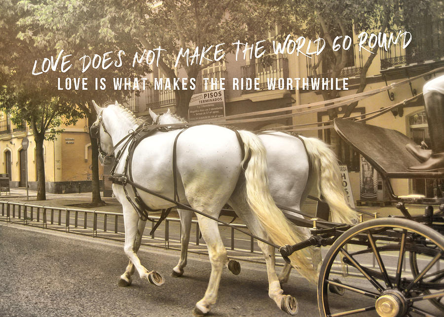 CALESA quote Photograph by Dressage Design