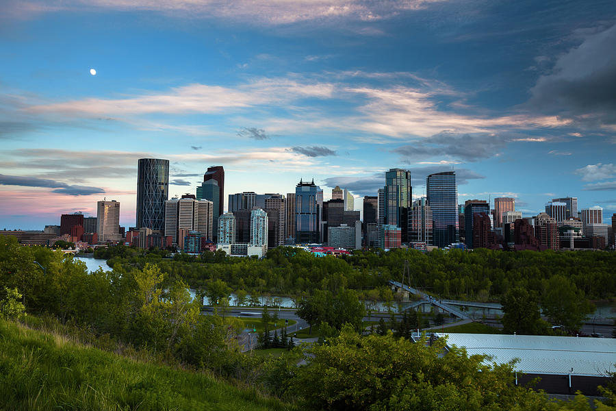 Calgary Skyline Photograph by Dan prat