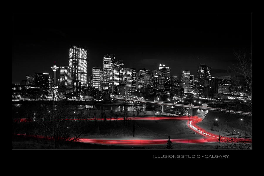 Calgary skyline by David Brookwell Calgary skyline by David Brookwell