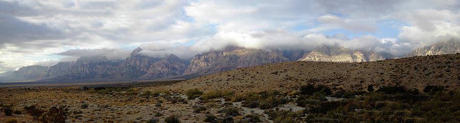 Calico Vista 2 Panorama Photograph by Alan Socolik
