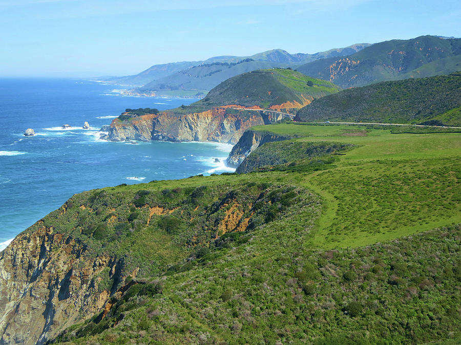 Landscape Photograph - California Coast South Of Monterey 15 by Robert Michaud