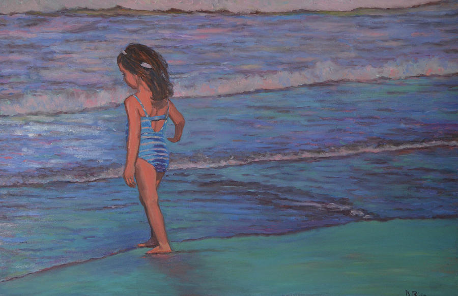 California Girl Painting by Beth Riso