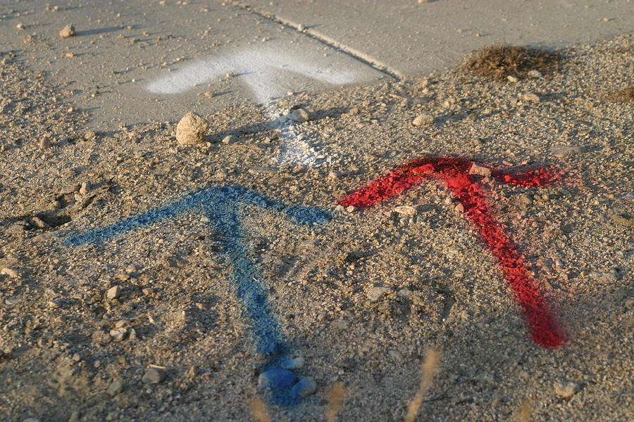 San Bernardino California Graffiti Speaks Louder Than Words On The Right Path To Freedom Photograph by Michael Hoard