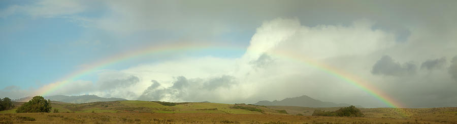 California Rainbow Panorama Photograph by Terryfic3d