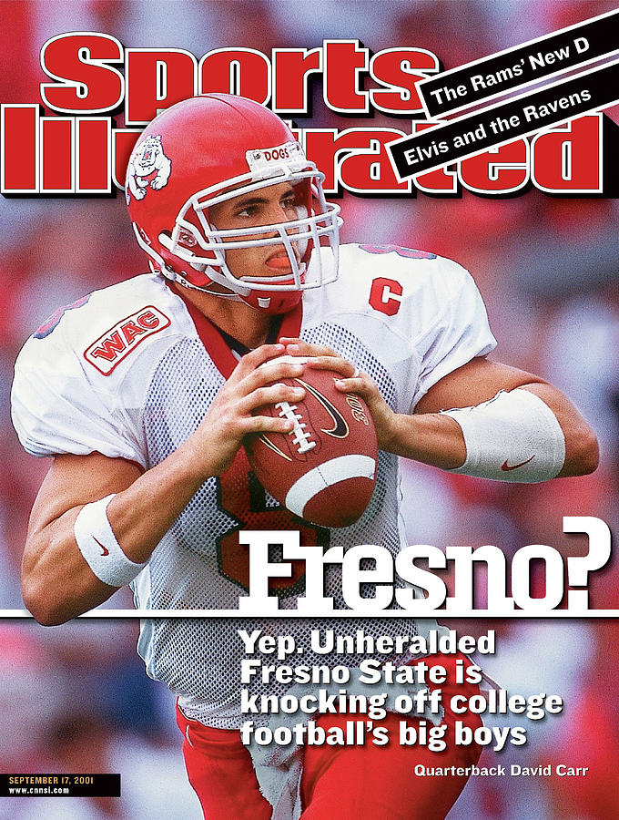 California State University Fresno Qb David Carr Sports Illustrated Cover  by Sports Illustrated