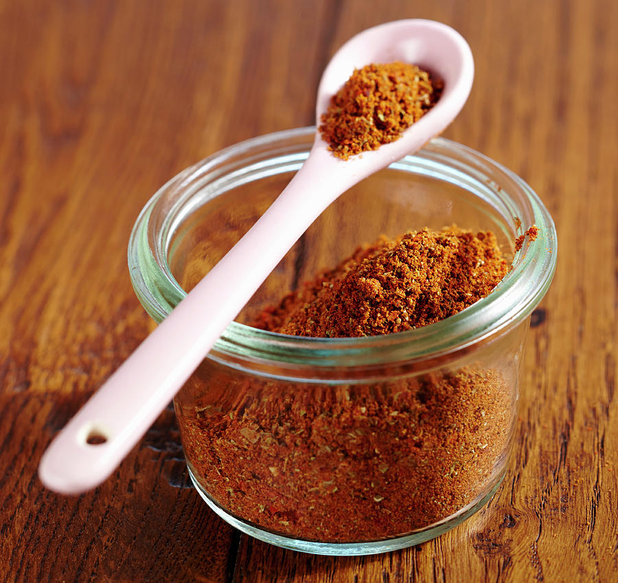 Californian Bbq Spice Mixture With Malabar Pepper And All Spice Photograph by Teubner Foodfoto