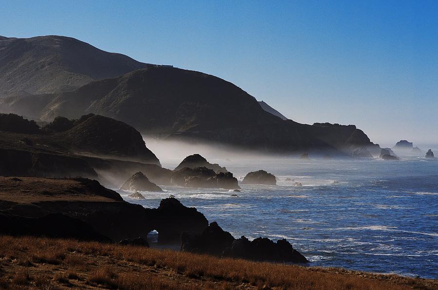 Californias Rugged Coastline Near Big Photograph by George Rose