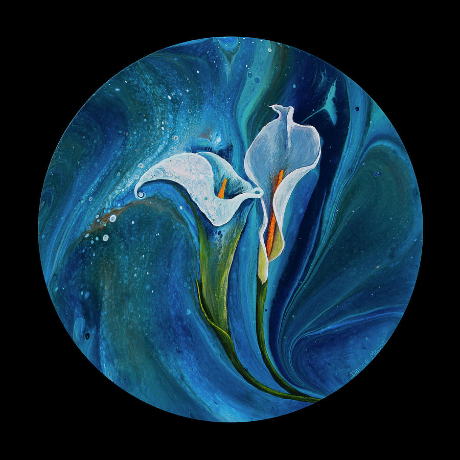 Calla Lily Painting by Darice Machel McGuire