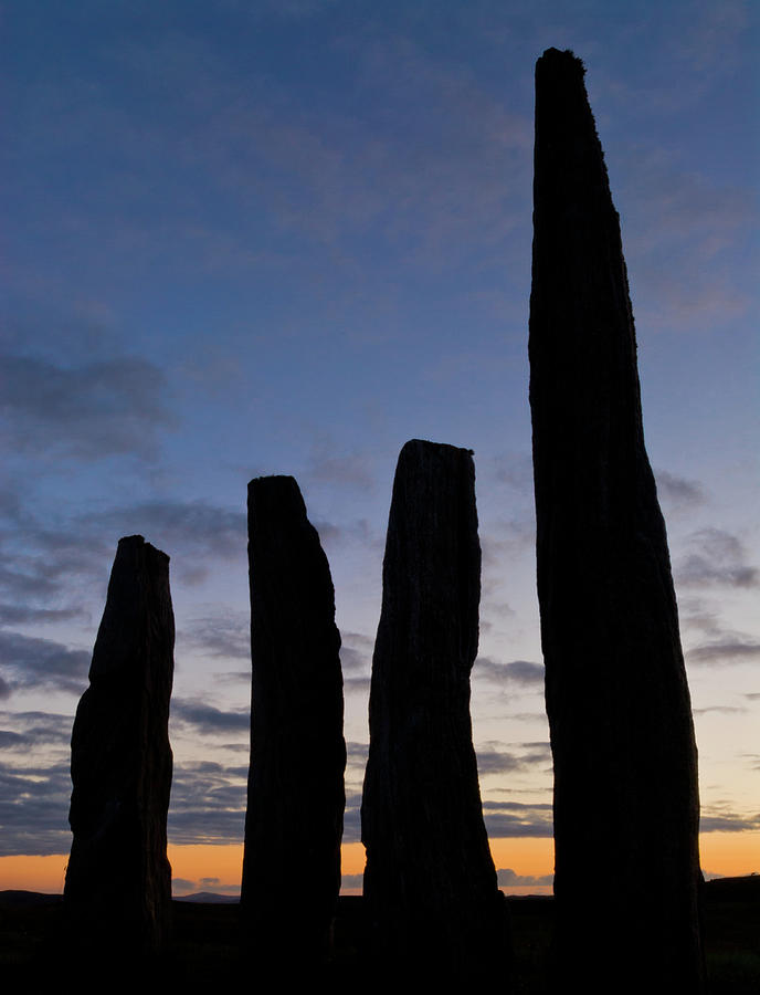 Callanish Stone Circle, Evening Light Photograph by David Ross