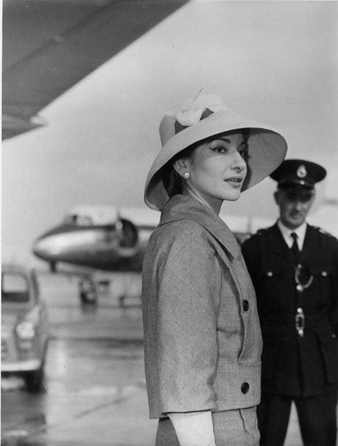 Callas At Heathrow Photograph by R. Powell