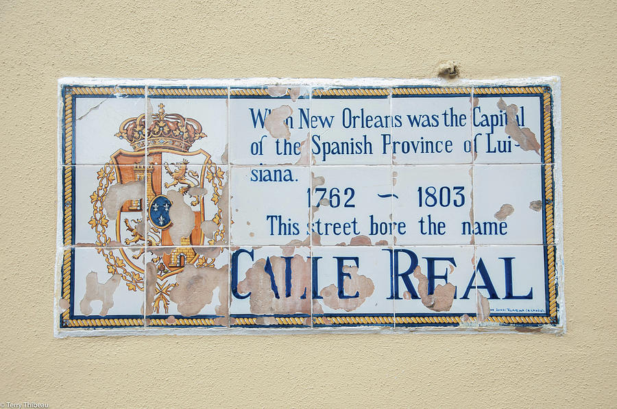 Calle Real Wall Tile Photograph