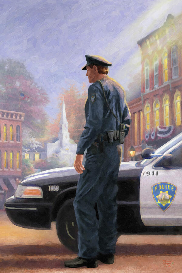 Called To Serve Painting by Thomas Kinkade Studios Called To Serve Painting by Thomas Kinkade Studios