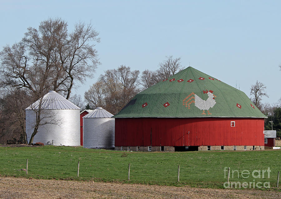 Calloway Round Barn Indiana Photograph By Steve Gass