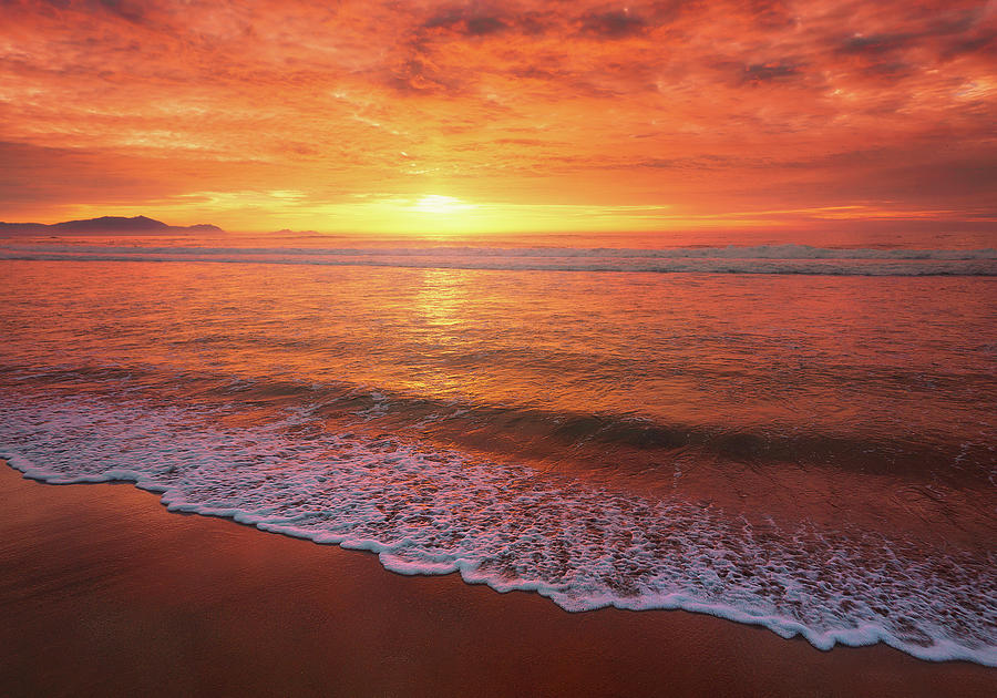 Calm and relaxing seascape Photograph by Mikel Martinez de Osaba