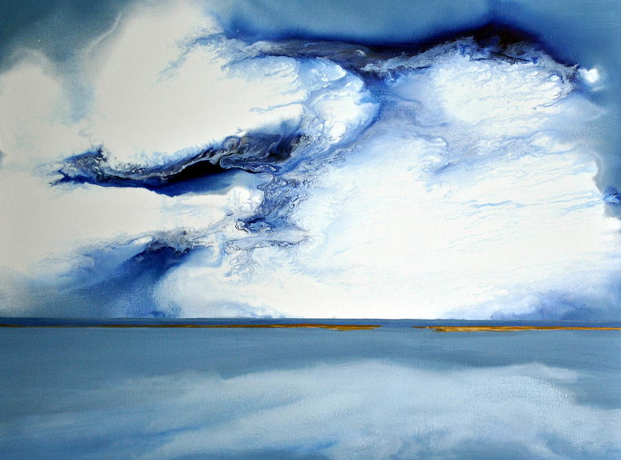 Calm Before the Storm Painting by Celeste Friesen