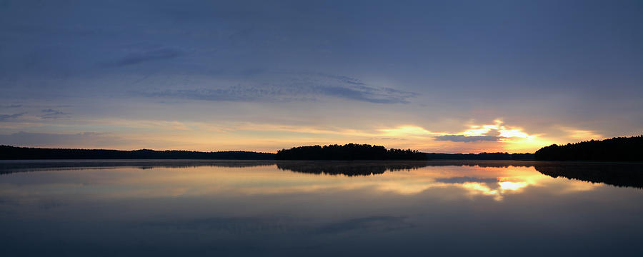 Calm Lake At Dawn by Avtg