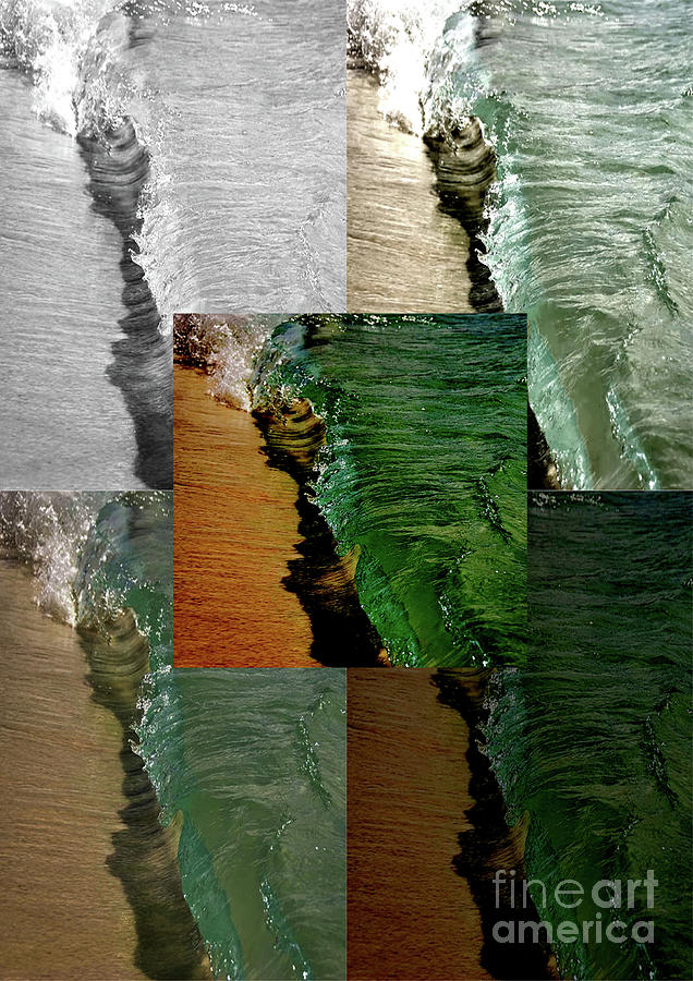 Calming moods collage Photograph by Pics By Tony