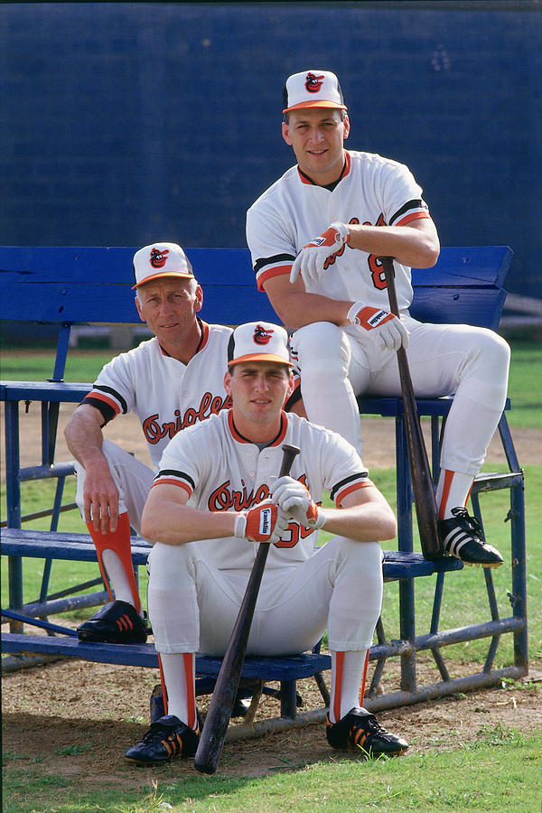 Calripken Jr. Cal Ripken Sr. Bill Ripken Photograph by Ronald C. Modra/sports Imagery Calripken Jr. Cal Ripken Sr. Bill Ripken Photograph by Ronald C. Modra/sports Imagery