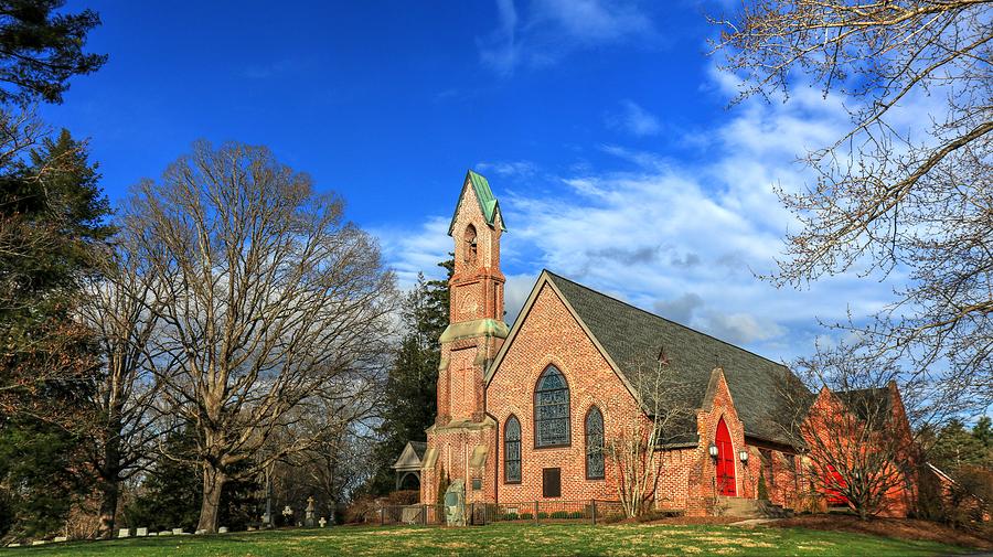 Calvary Episcopal Church Fletcher North Carolina Photograph by Carol Montoya