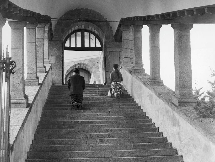 Calvary Of Sainte-anne-dauray In 1969 Photograph by Keystone-france